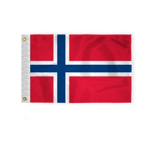 May include: A red, white, and blue flag with a large blue cross on a white background. The flag is made of a soft, silky material and has a white border.
