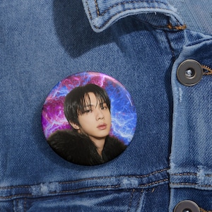 Jin of BTS Pin Button or Badge - Run Jin Concert accessory, gift for BTS army, Kim Seokjin, worldwide handsome, Jin Echo