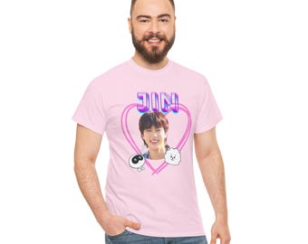 BTS jin ジン ロンT ピンク M BTS ジン RUNSEOKJIN ep ツアー Tシャツ