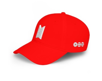 BTS Logo Cap, Bts Cap, BTS Army Kpop Embroidered Unisex Dad Hat