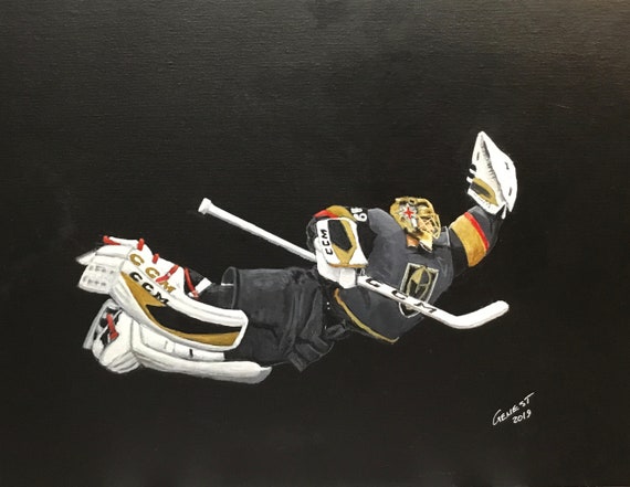 Marc Andre Fleury Print Las Vegas Vegas Golden Knights