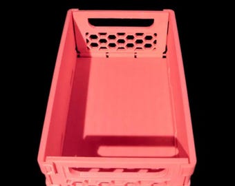 Caja de almacenamiento plegable y apilable