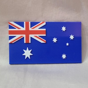 Australian Flag Fridge Magnet
