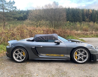 Funda ligera Spyder para coche: Porsche 718, 981, 987 - Cosida a mano - Ajuste a medida - Gorra Spyder