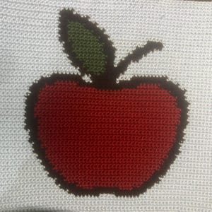 Apple Tapestry Crochet Pattern