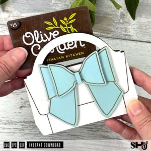 Portatarjetas de regalo tipo cartera / Regalo para ella / Portatarjetas de regalo SVG / Archivos SVG cortados con láser / Tarjeta de regalo lista para láser SVG / SVG, dxf, eps, pdf