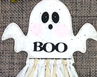 Ghost Rag Flag SVG | Halloween Laser Cut File