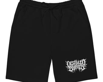 Distilled Spirits fleeceshort 'Metal Logo' - gymshorts