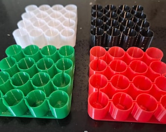 AA Battery storage organiser holder