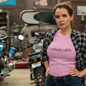 Unshakeable Women's Softstyle Tee - Motivational Shirt, Casual Wear, Gift for Friends, Positive Vibes, Everyday Comfort image 6