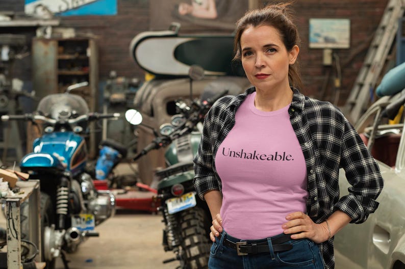 Unshakeable Women's Softstyle Tee - Motivational Shirt, Casual Wear, Gift for Friends, Positive Vibes, Everyday Comfort image 6