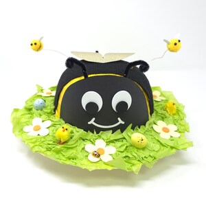 DIY Bumble Bee Ostermütze Bastelset - Machen Sie Ihren eigenen Osterhut
