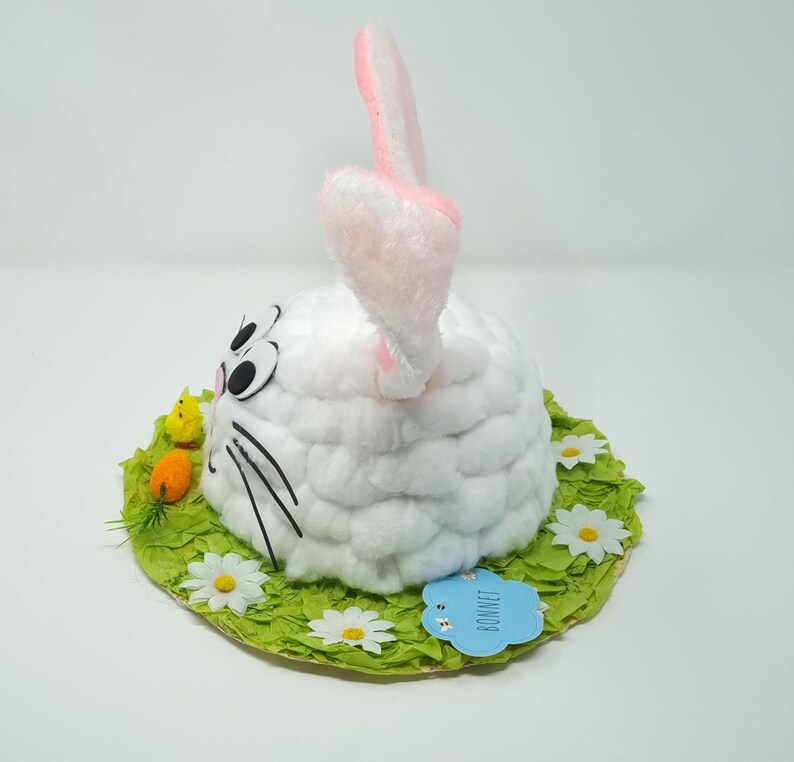 DIY Make Your Own Easter Bunny Rabbit Bonnet Craft Kit Activity Pack ...