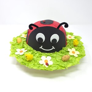 DIY Ladybug Easter Bonnet Craft Kit - Make Your Own Easter Hat
