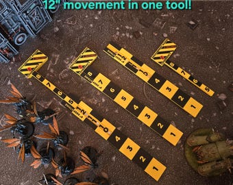 Engagement range, Coherency & 8" Deep Strike measure for Warhammer 40K 11th edition