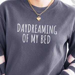 Daydreaming Bed T-Shirt: Funny Napping Tee - Comfort Colors