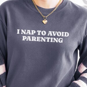 Funny Tired Parent T-Shirt: Relatable Mom Dad Burnout Humor