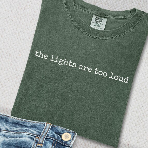 Sensory Overload Comfort Colors Tee: Neurodivergent Autism ADHD Gift