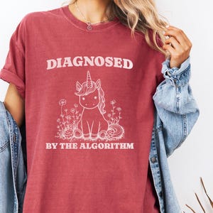 ADHD Parent Chaos Shirt: Neurodivergent Mom/Dad Comfort Colors Tee