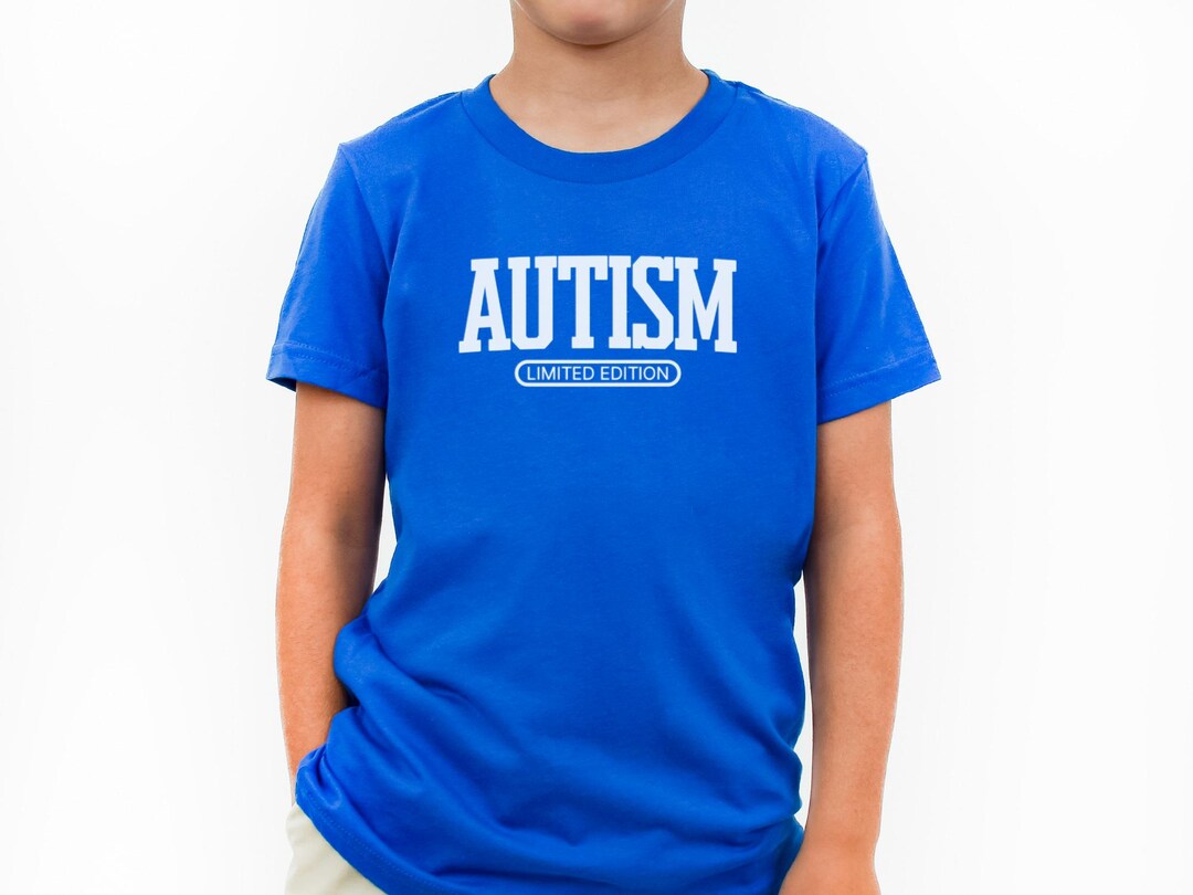 Limited Edition Autism T-shirt, Neurodiversity Tee for Kids, Unique ...