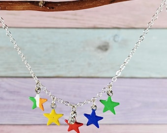 One Direction star necklace