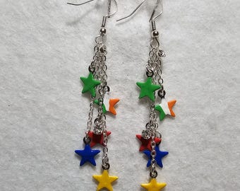 One Direction star earrings