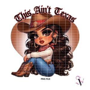 Chicana PNG dictons latins Old School Chola Chibi Style Latina Design pour sublimation (fr) | Téléchargement numérique