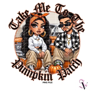 Chicana Fall PNG Old School Chola Chibi Style Latina Design per Sublimazione / Download Digitale