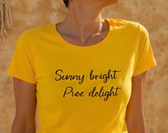 Trendy Women's Graphic Tee. Art Drawing Shirt. Abstract Print.