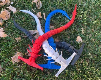 Moving to leviathans listing after expiration! - Multi-Color - Subnautica Ghost Leviathan - Articulated 3D Printed Model