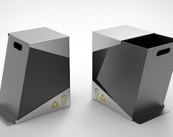 Metal Trash Can drawing