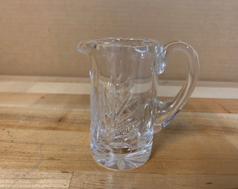Vintage EAPG Individual Etched Creamer