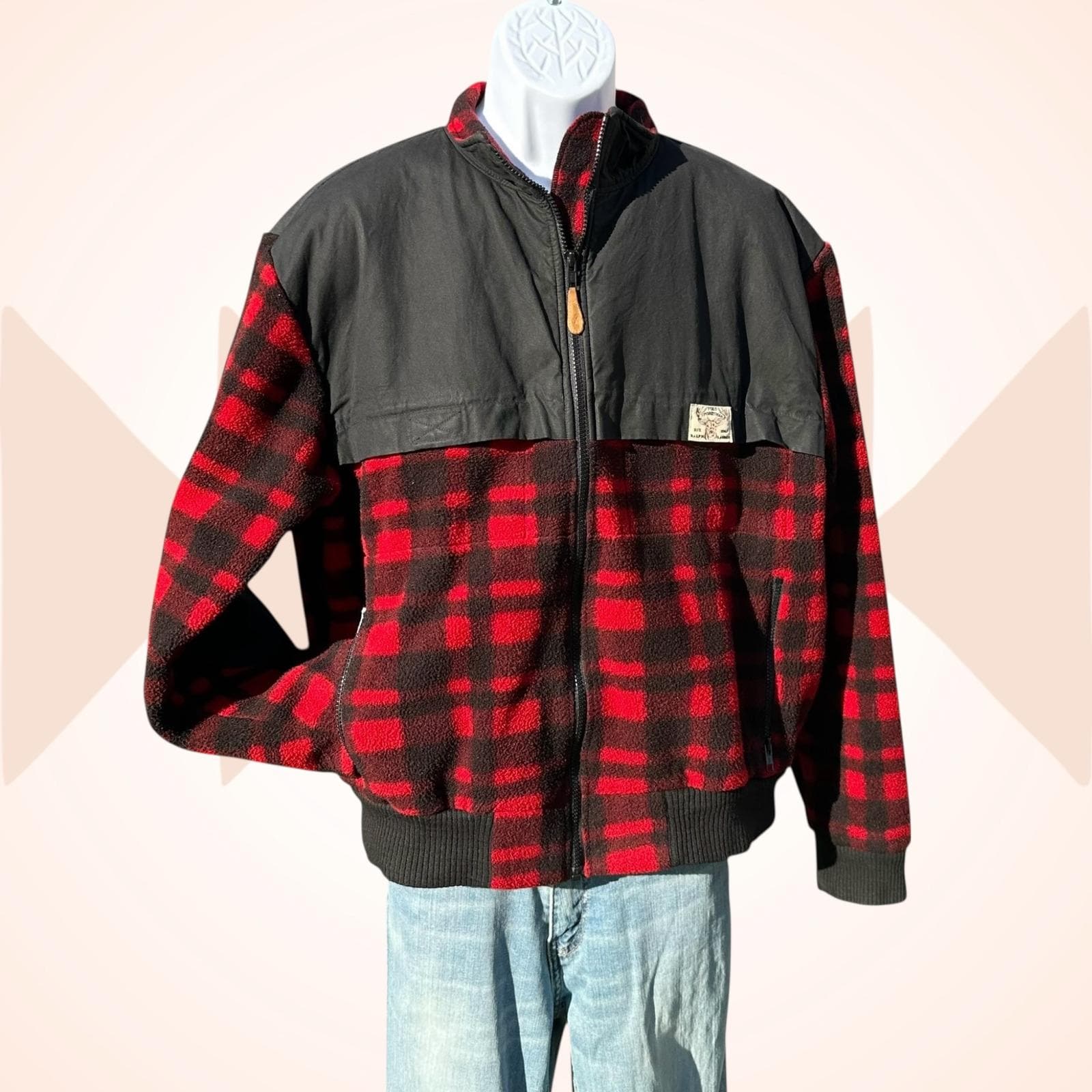 Ralph Lauren wool check Jacket 90’s OLD il_fullxfull.7229983151_tmvy.jpg