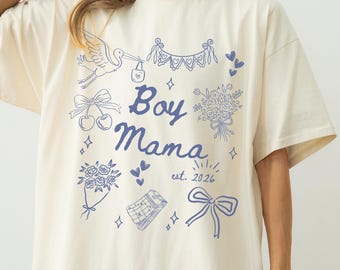 Custom Boy Mama Shirt Boy Mom Shirt Custom Mom To Be Shirt Shirt Boy Mom Club Shirt Mothers Day Gift Gift For New Mom