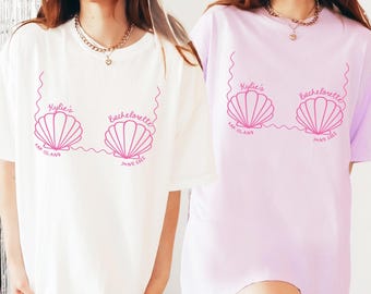 Custom Beach Bachelorette Shirt, Mermaid Bachelorette Shirts, Last Splash Bachelorette Shirts, Coastal Bachelorette Shirts