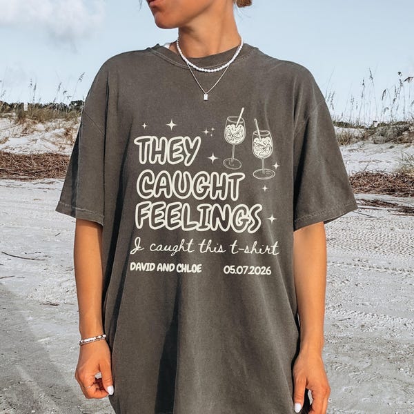 Custom Wedding Toss Shirts, Personalized Bridal Party Gift, Wedding Shirt, Matching Group Wedding Merch, Wedding Party Favors