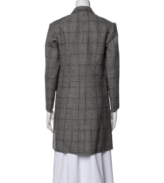 Tricot Comme des Garçons Plaid Wool Coat - Vintag… - image 2