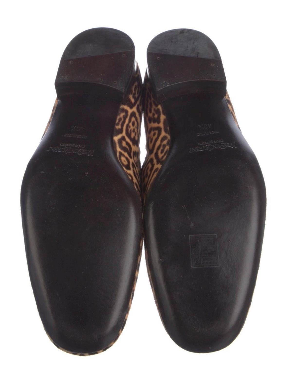 Vintage YSL Animal Print Pony Hair Loafers - Size 40.5 - Etsy display picture 2