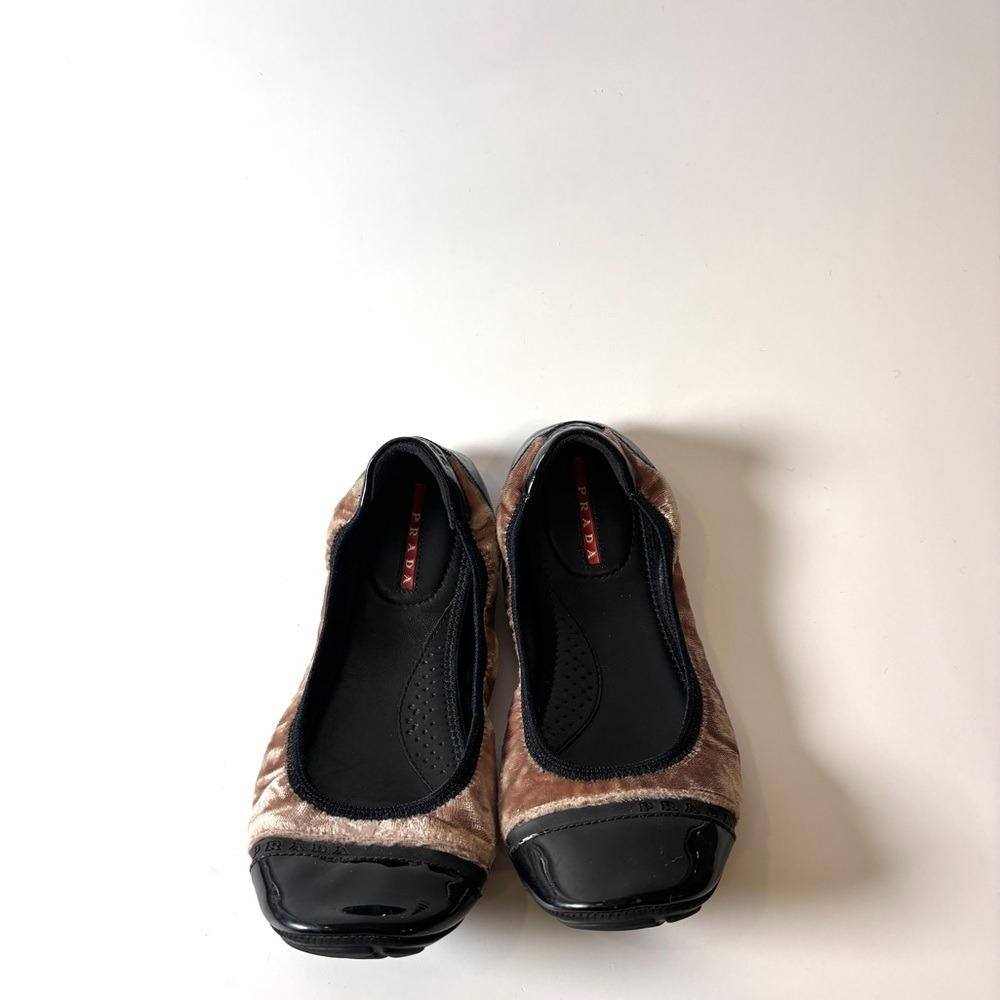 靴 00s PRADA ribbon flat shoes 00s PRADA ribbon flat shoes