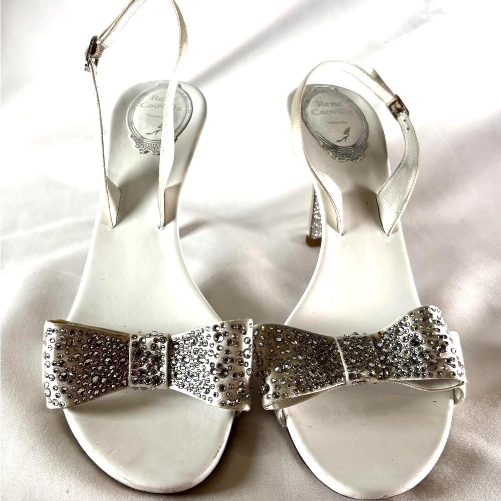 Vintage Rene Caovilla Heels - Etsy