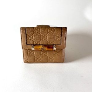 GUCCI リボンバンブーウォレット Gucci Bamboo Wallet - Etsy
