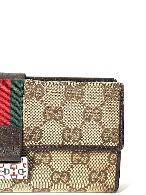 ヴィンテージ グッチ GGモノグラム クラッチ - ベージュ キャンバス