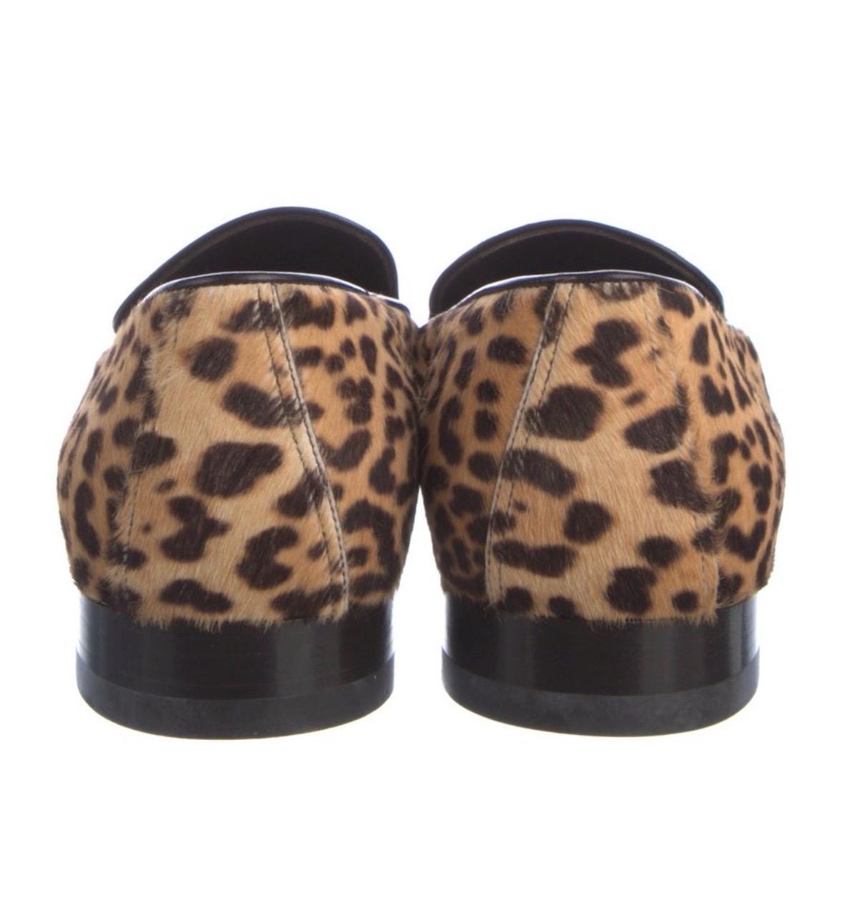 Vintage YSL Animal Print Pony Hair Loafers - Size 40.5 - Etsy display picture 3