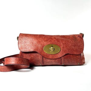 Mulberry Vintage Crossbody Leather  Bag