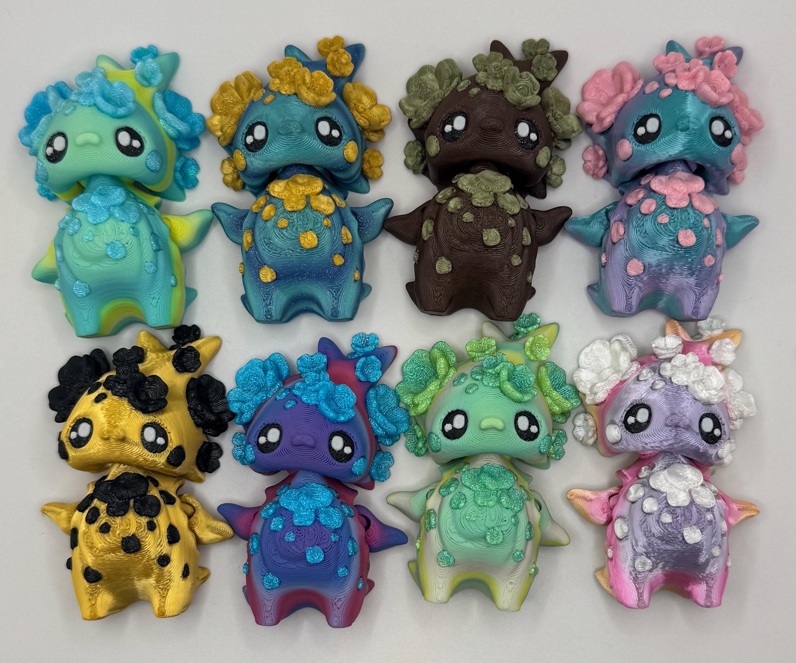 Cherry Blossom Pixie – 3D Printed Fantasy Creature | Articulated