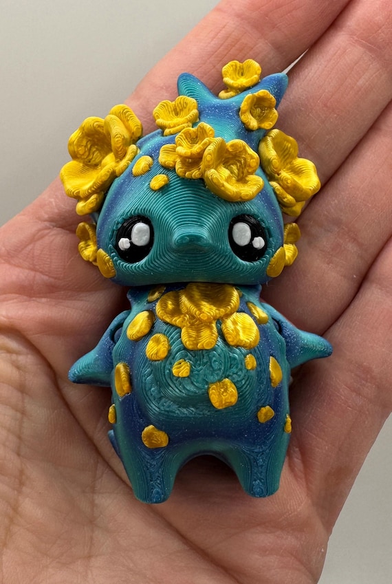 Cherry Blossom Pixie – 3D Printed Fantasy Creature | Articulated