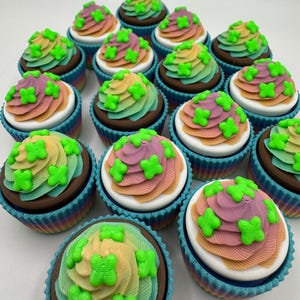 Lucky Charm Clicker Cupcakes – 3D Printed Fidget Fun and zero calories!