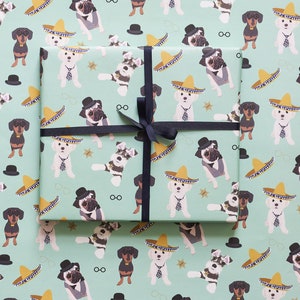 Hondenpakpapier, Teckel, Schnauzer, Mopshond en Bichon Frise