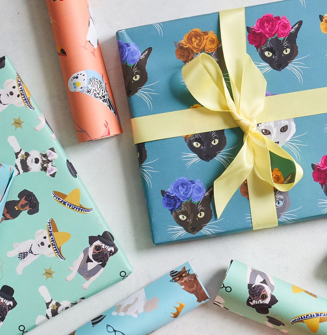 Rolled Wrapping Paper Delivery Upgrade Etsy
