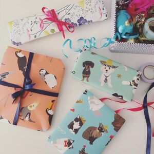Cat wrapping paper, siamese cat, british shorthair, munchkin cat and Persian cat image 4